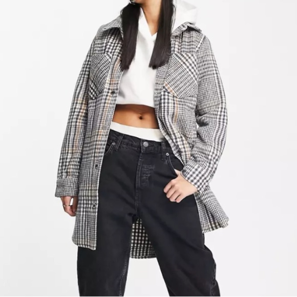 Hollister Plaid Shacket